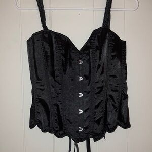 Sexy Black laced up Corset